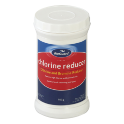 Alternative view of POOL CHLORINE REDUCER BIOGUARD – 500G