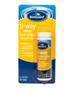 POOL TEST STRIPS BIOGUARD 5 in 1 (50 STRIPS)