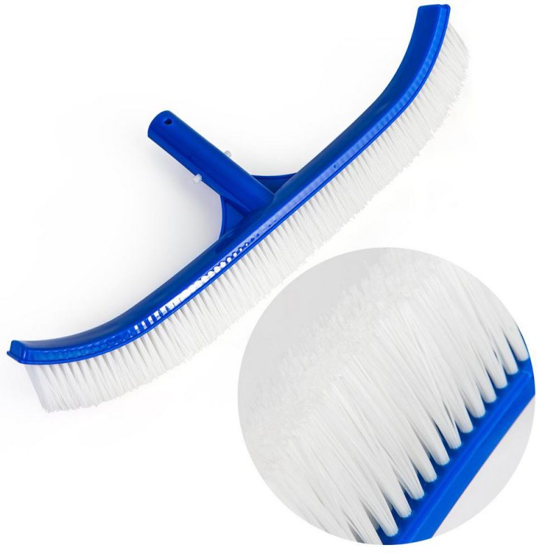 CURVED POOL BRUSH