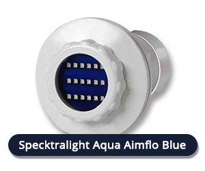 Badu® Specktralight LED Blue Aimflo Light for Pool or Spa