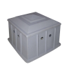 PUMP AND FILTER BOX – 900x900 GREY 2 PUMP FILTER BOX 900x900x700mm