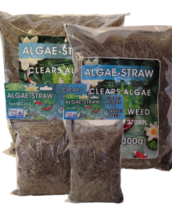 Alternative view of KOI POND ALGAE STRAW 300G POND MEDIC
