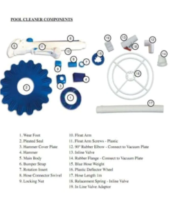 GEMINI POOL CLEANER HAMMER 9 GEMINI POOL CLEANER