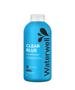 POOL WATER CLARIFIER WATERWELL CLEAR AND BLUE