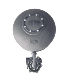 Pool sand filter reinforced lid sealing band